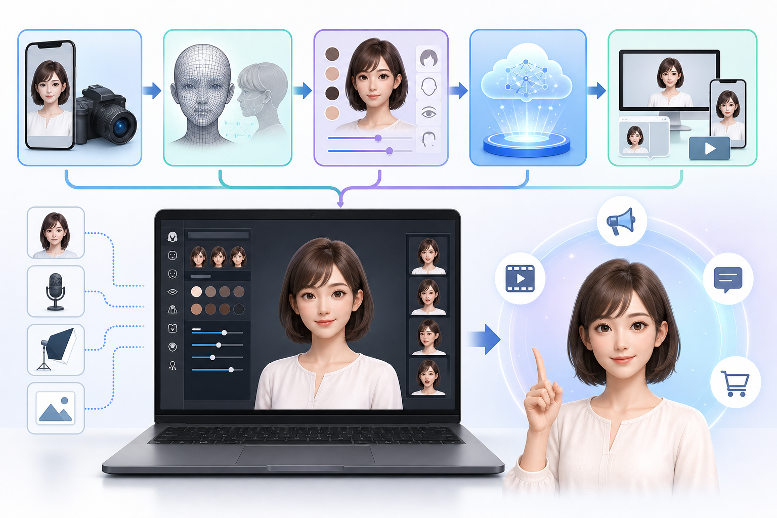 AIアバター作りでつまずく主な原因を深掘り