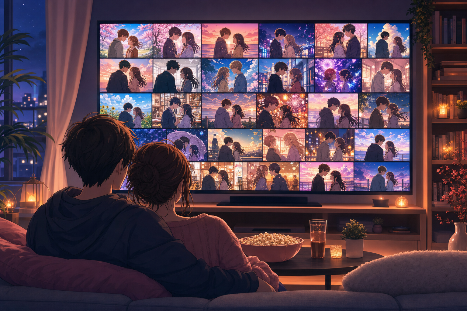 恋愛アニメが強い配信サービスはどこ?7社の実額比較