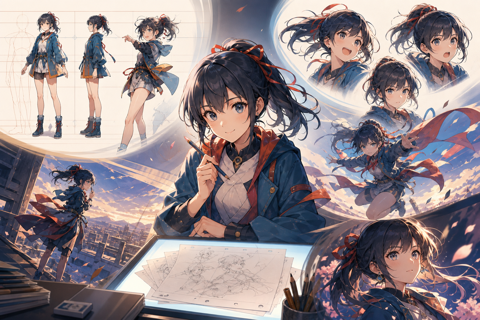 アニメの作画はどんな仕組みで作られるのか？