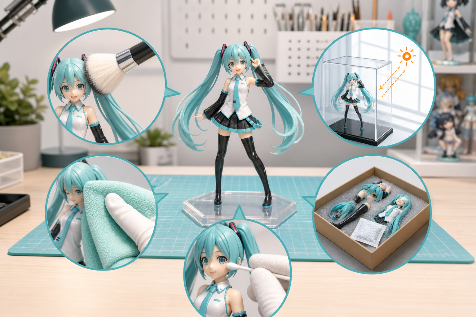 そもそもフィギュアの手入れとは?放置すると何が起きるのか