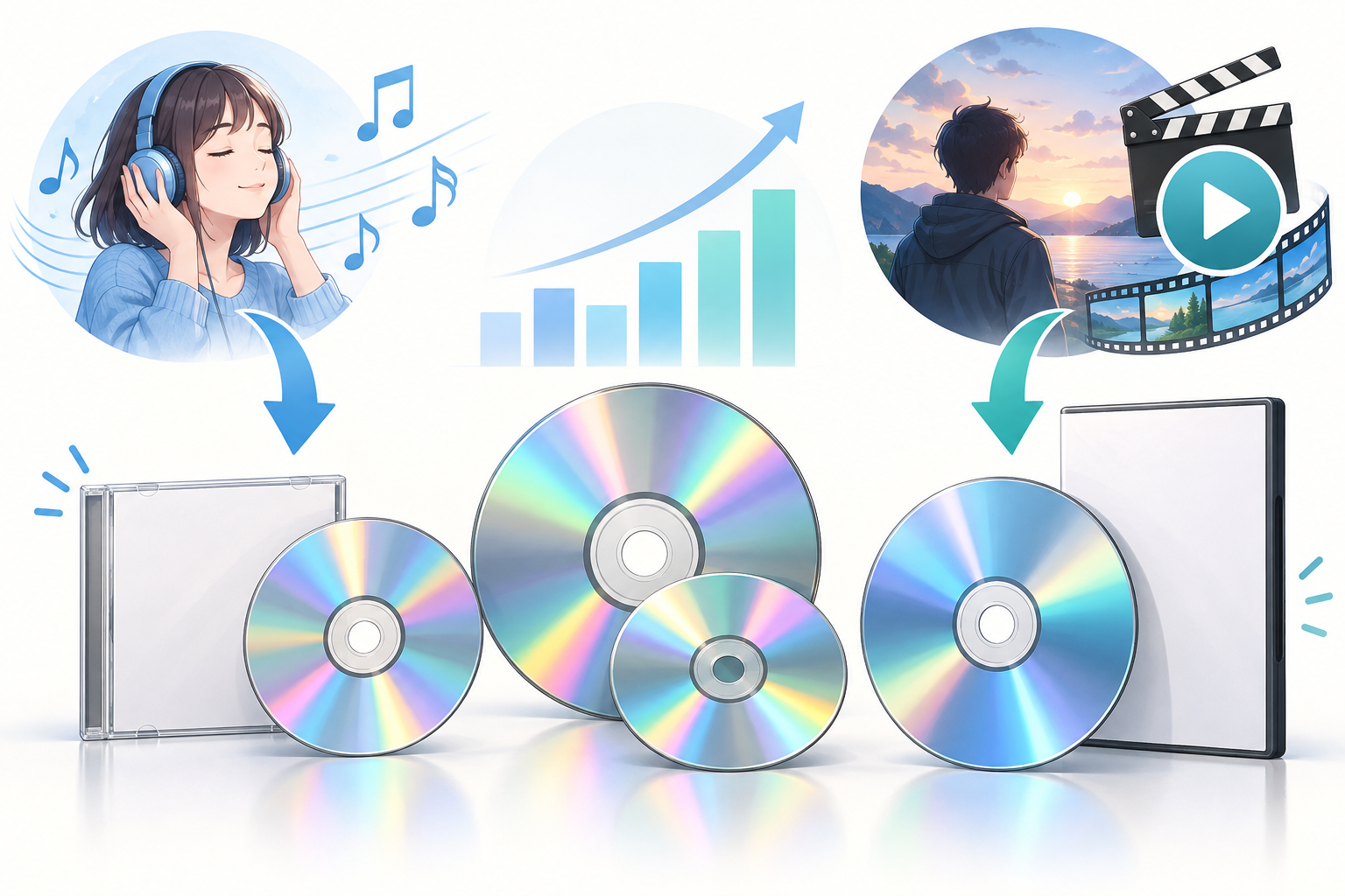 円盤にCDは含まれる？「円盤 cd 意味」の答え