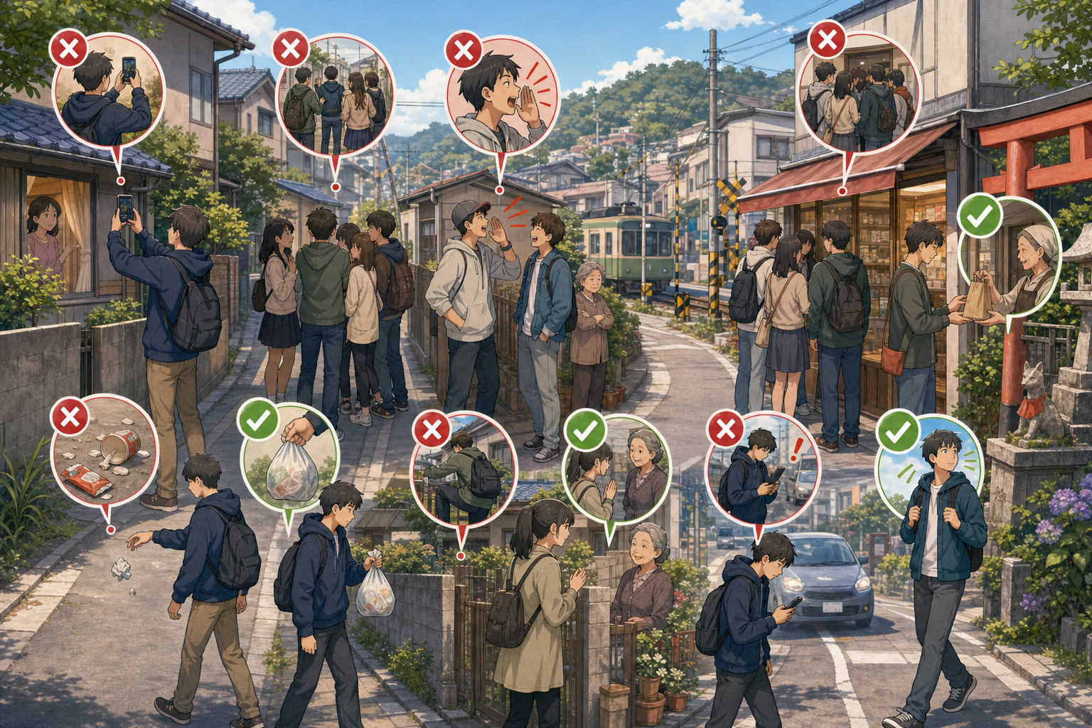 なぜ聖地巡礼でマナー問題が起きるのか?