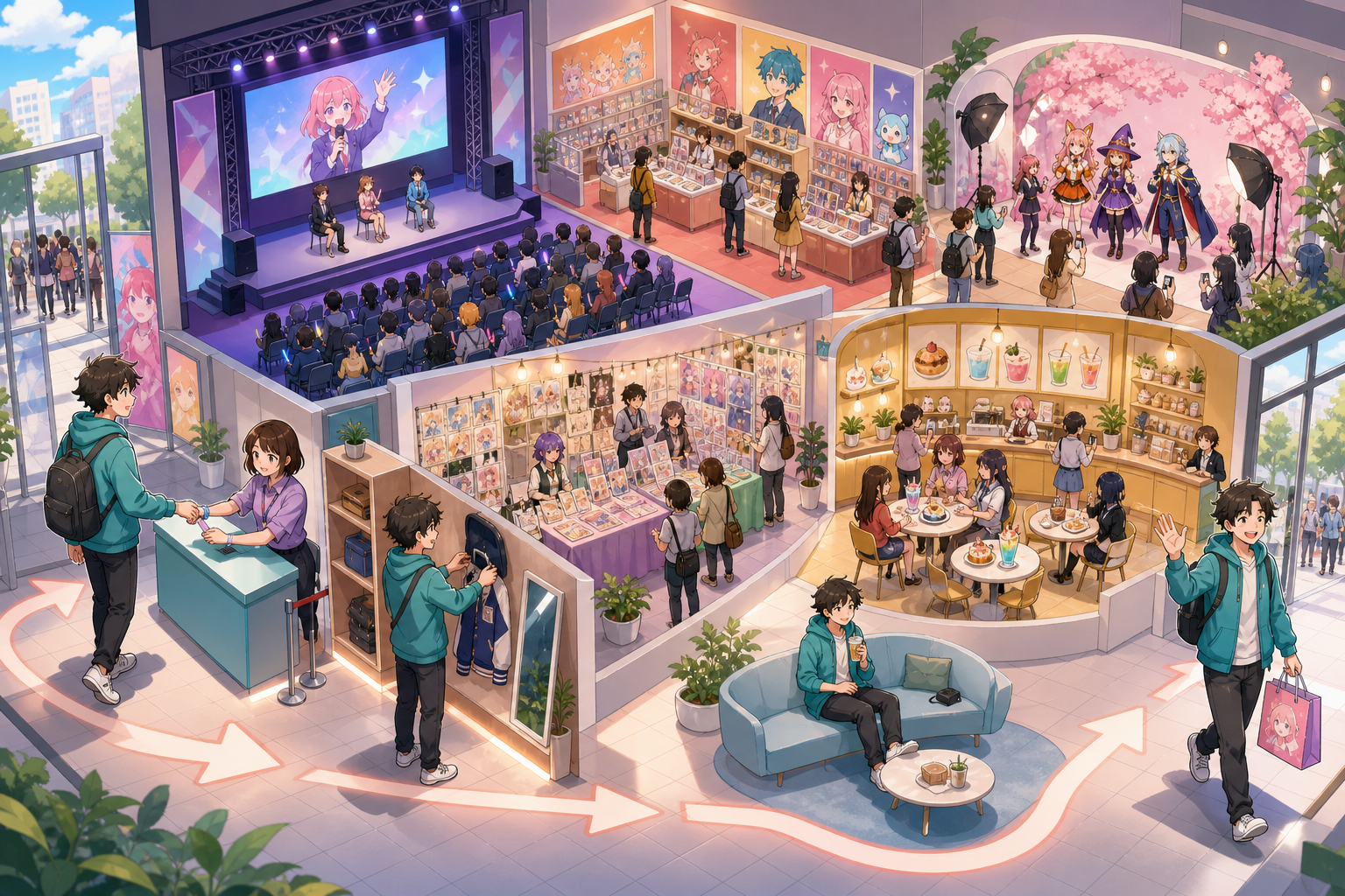 アニメイベントの仕組みをもう少し詳しく
