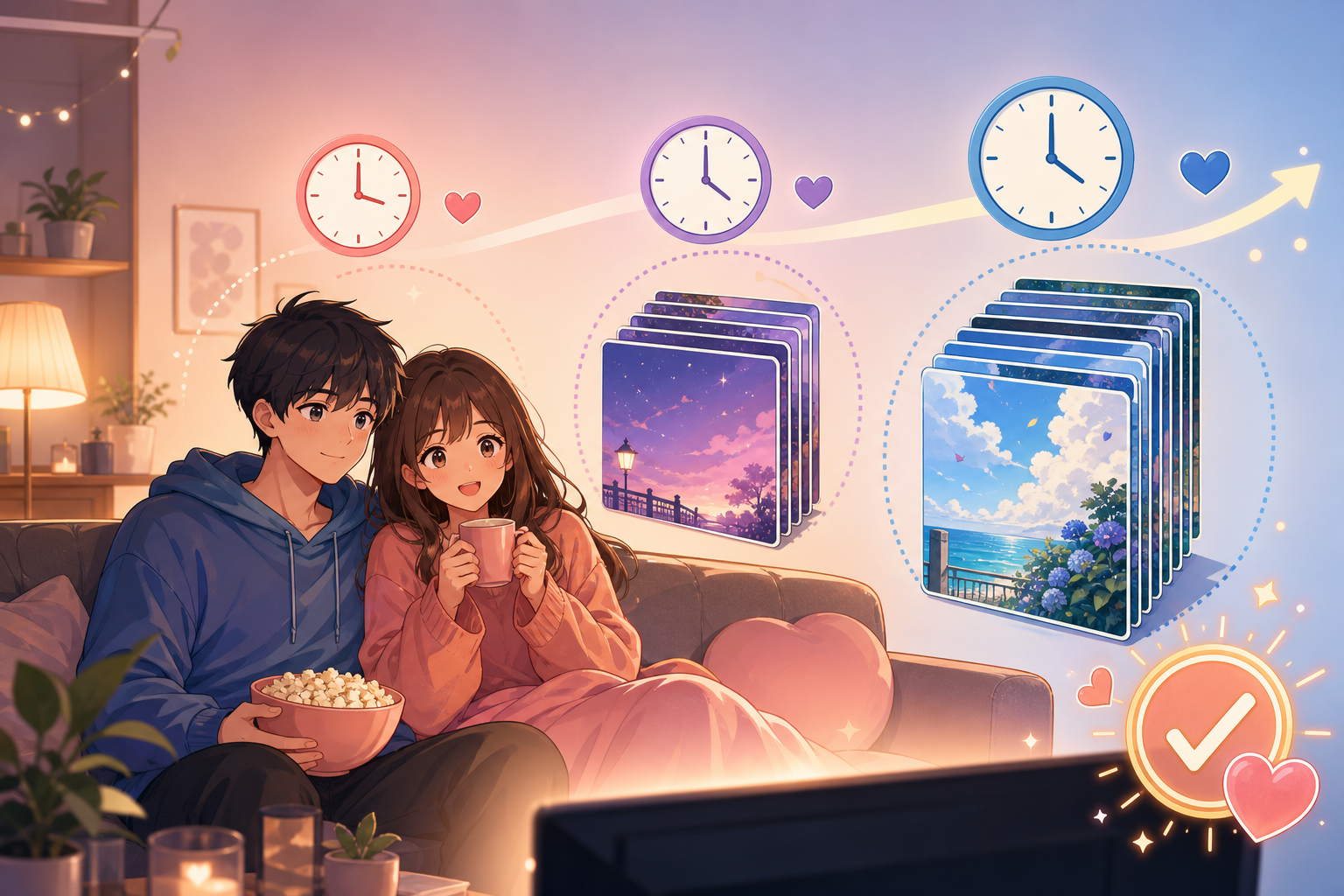 【完走判定つき】おすすめ恋愛アニメ比較一覧表20選