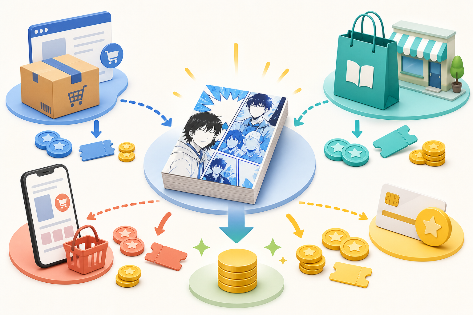 新品の漫画を安く買う方法は結局どれが最強か?