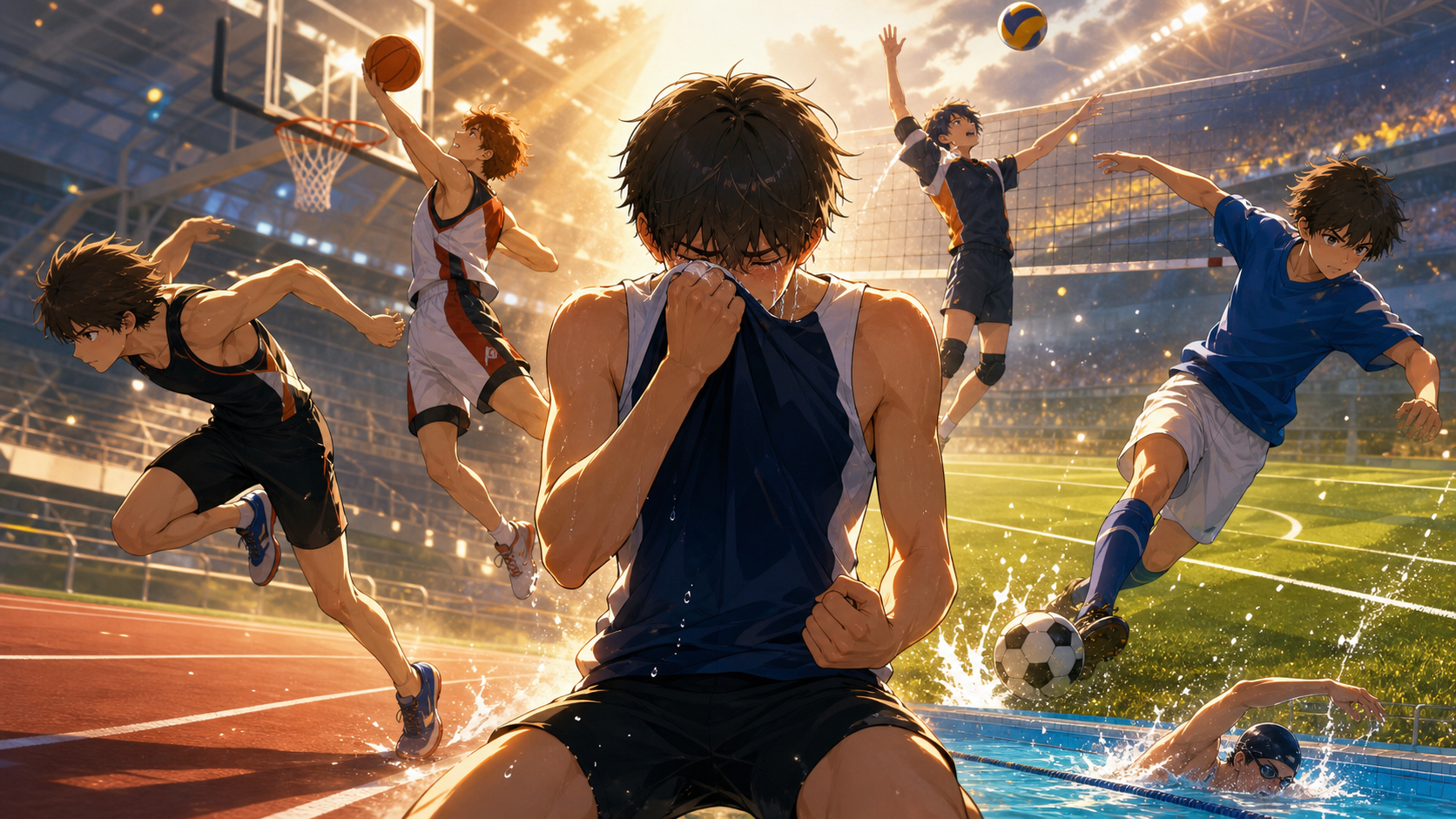 【比較一覧表】おすすめスポーツアニメ5作品を一目でチェック