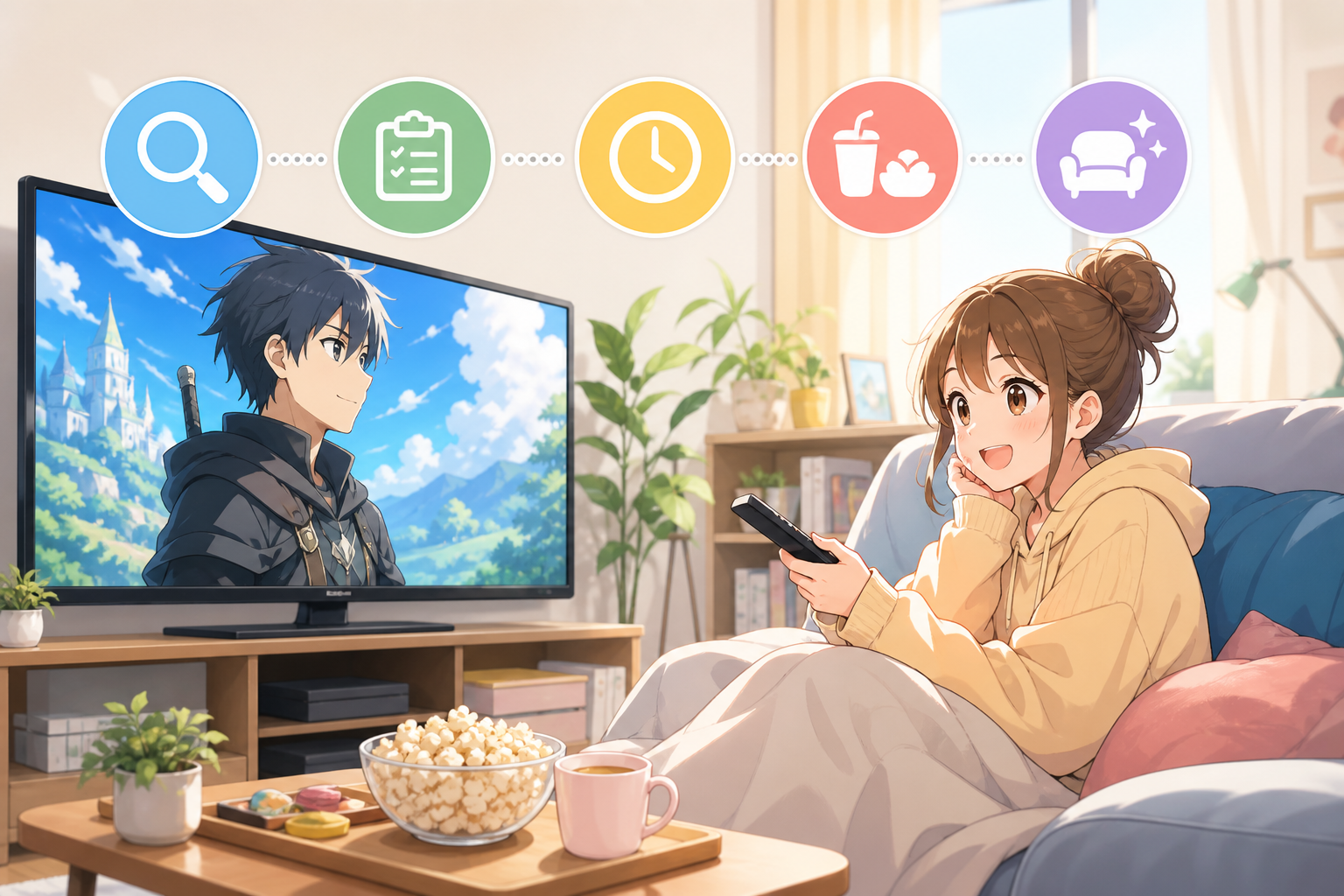 【保存版】アニメ一気見のやり方5ステップ｜初心者でも疲れず楽しむコツ