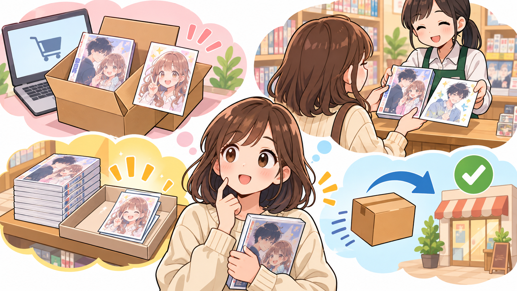 漫画の店舗特典とは？紙と電子の基礎知識