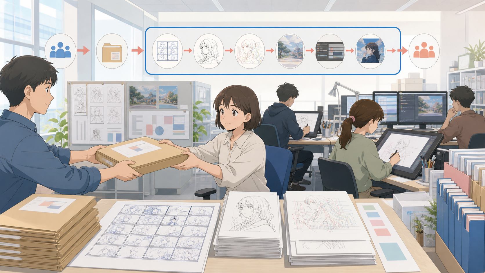 グロス請けとは|アニメ1話まるごと下請けの実態を公取委データで解説