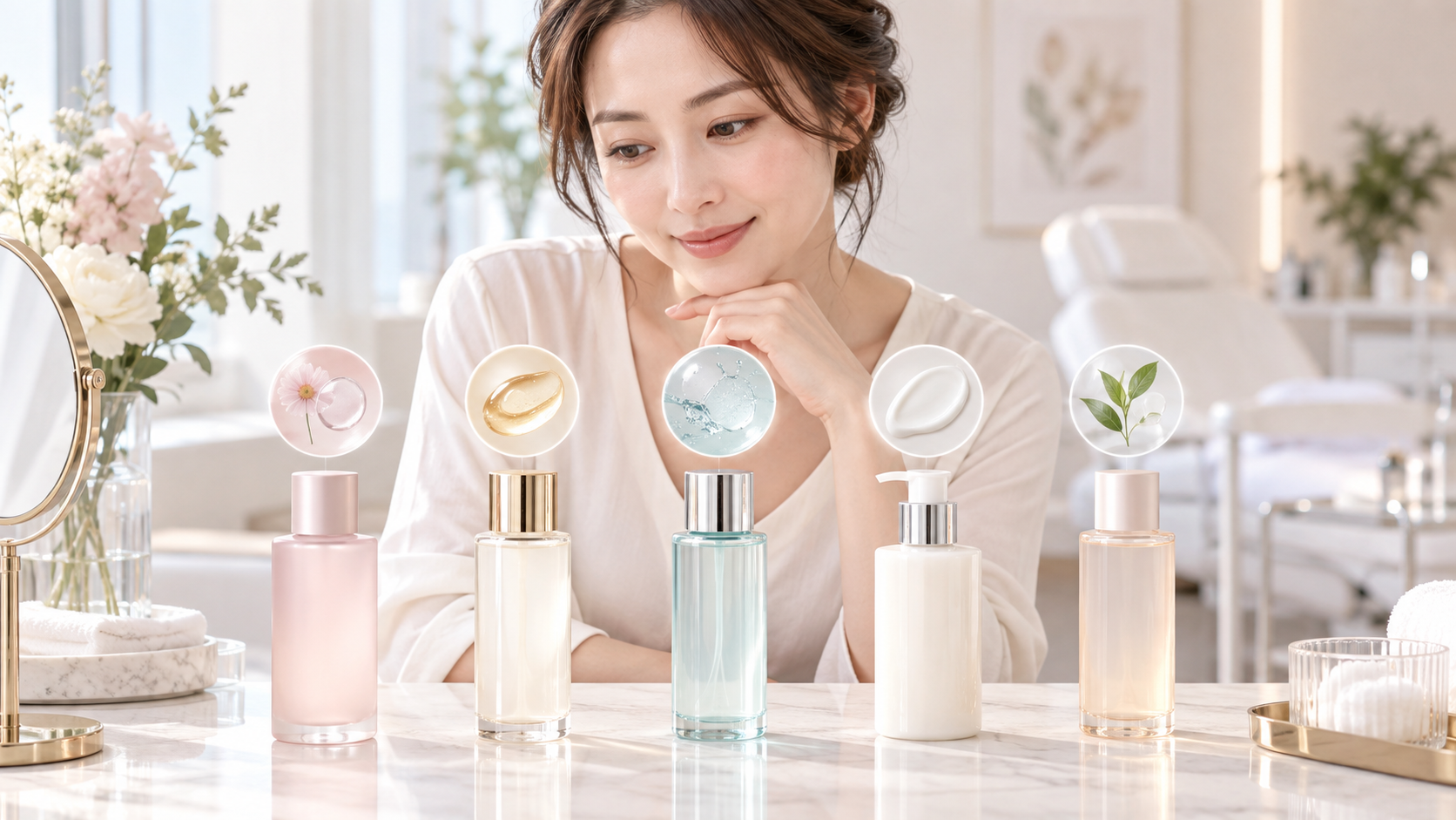 キュレル化粧水の違いは？有効成分と使用感で整理