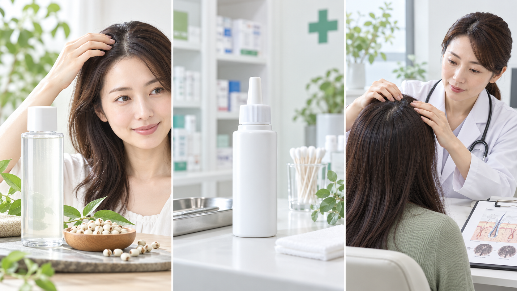 化粧品が頭皮に表示できる効果は16項目