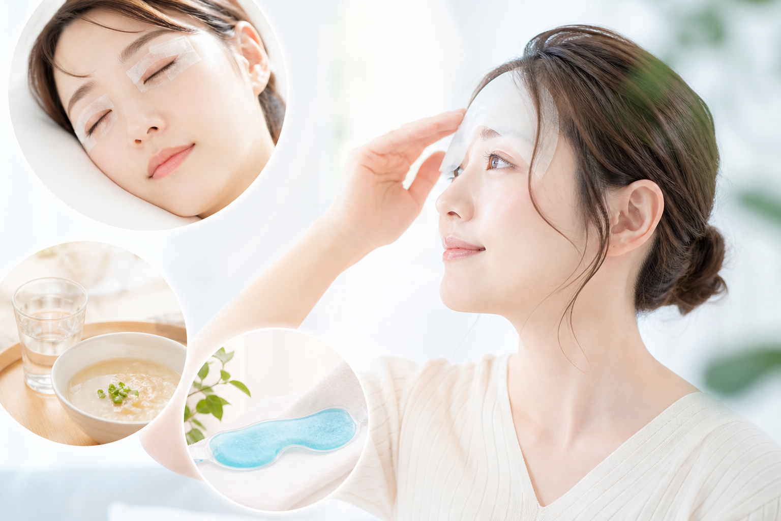 二重整形のダウンタイムの過ごし方|後悔しない正しい腫れ対策7日間