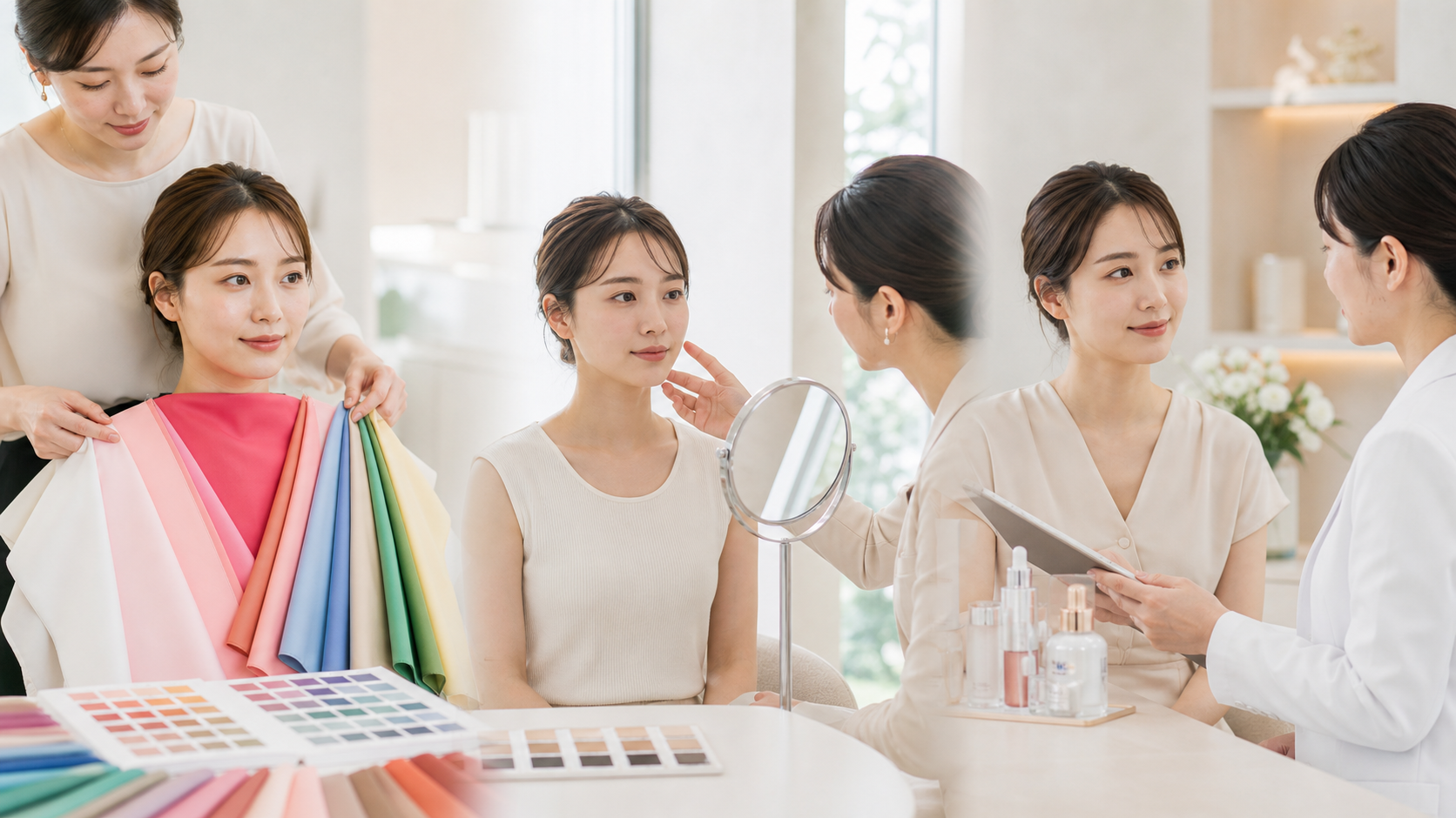 そもそもパーソナルカラー診断とは何ですか?
