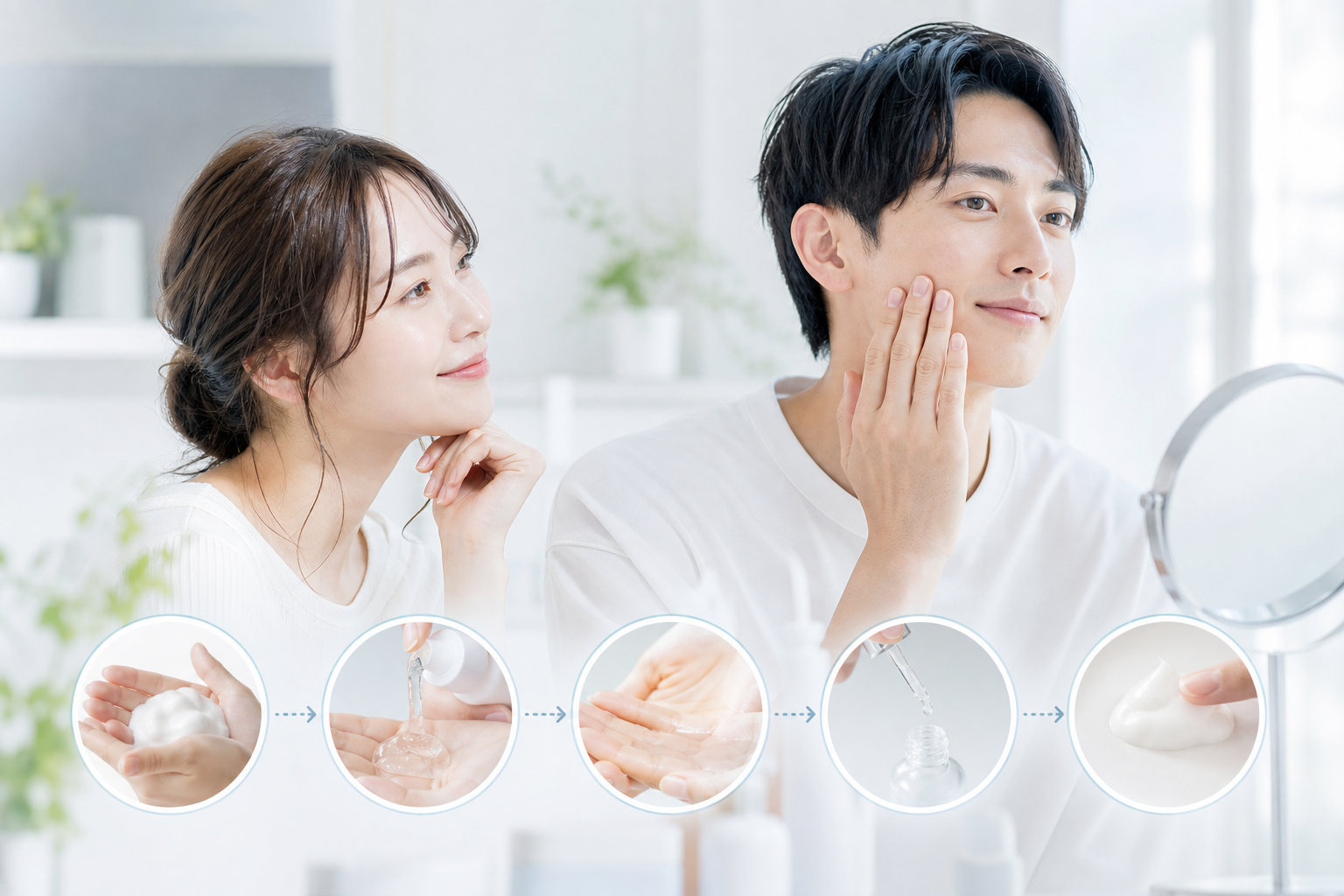 【初心者向け】メンズスキンケアの始め方5ステップ｜失敗しない手順