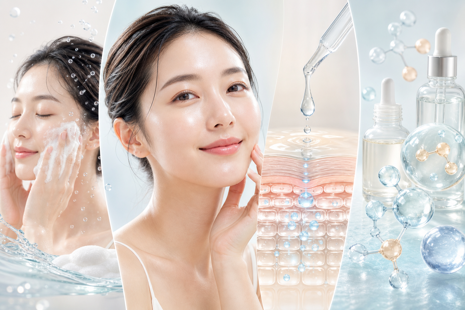 そもそも水光肌とは？セルフケアで到達できる範囲