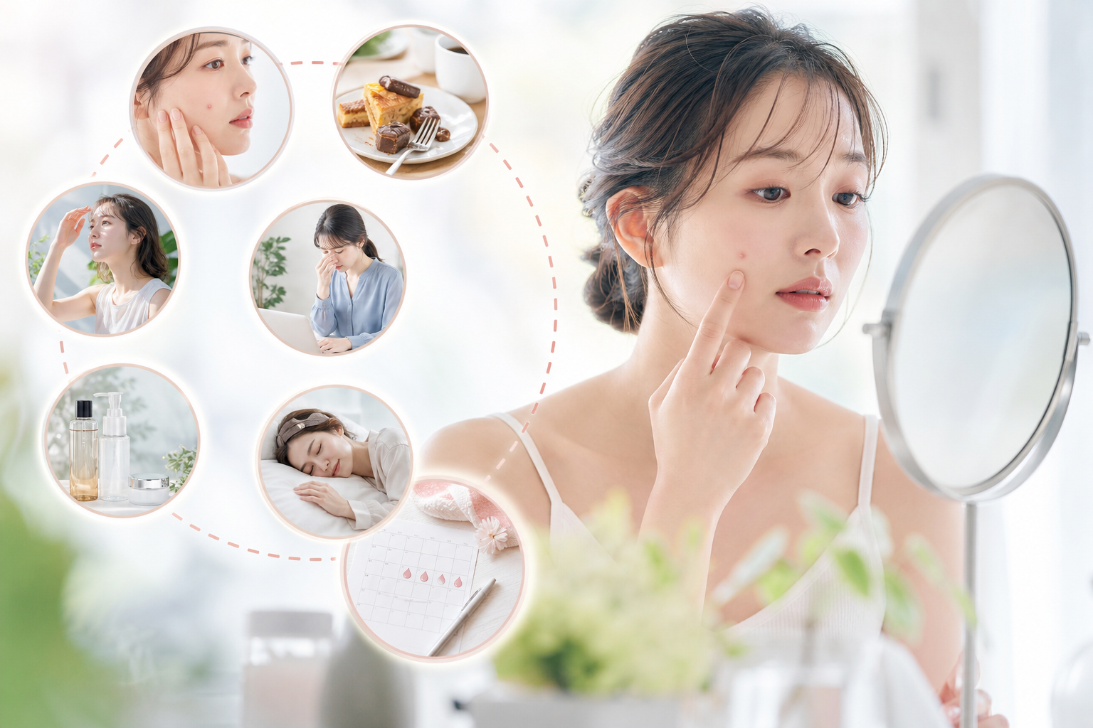 大人ニキビの原因は7つ｜20〜40代が後悔しない治し方と受診の目安