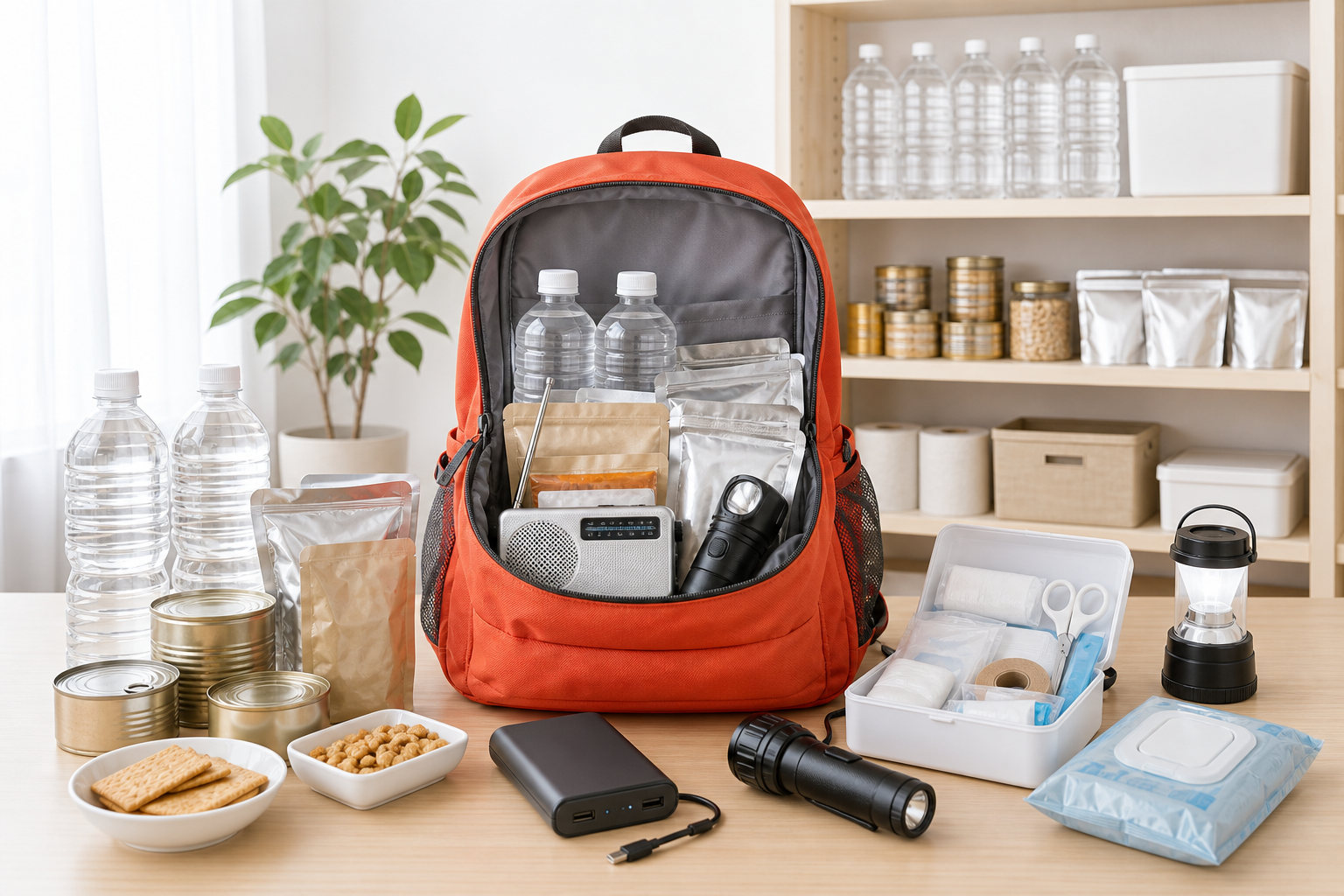 防災リュックのイラスト素材は無料で使える？サイトごとに条件が違う理由