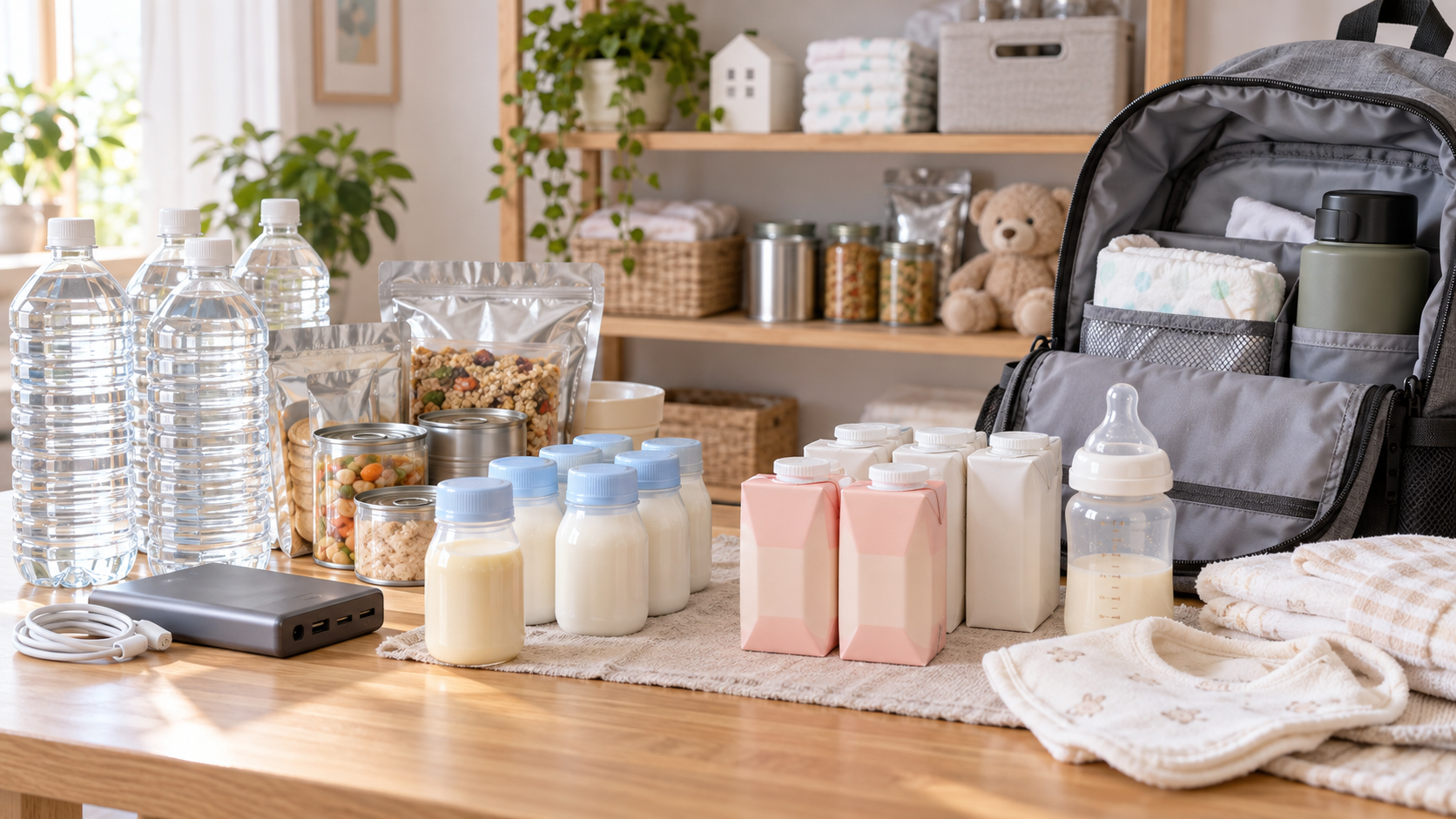 混合・母乳中心は何本？1日のミルク量で計算する早見表