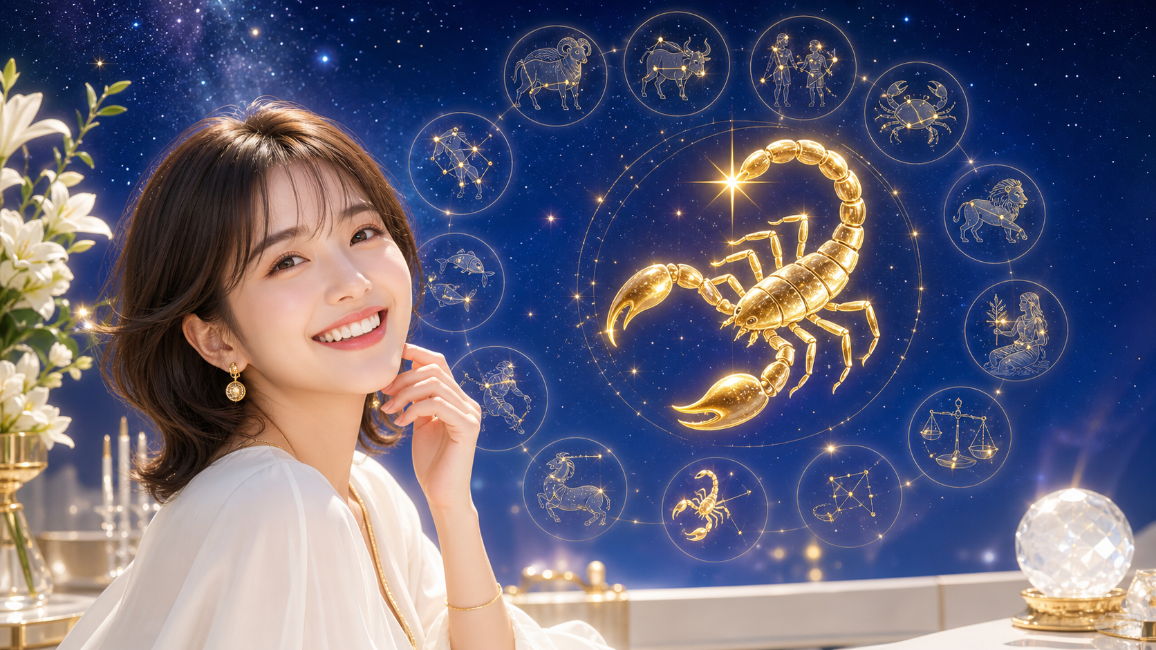 2026年8月21日の占い結果発表!1位は蠍座