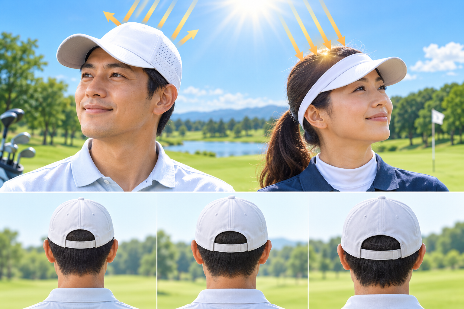 ゴルフ帽子選びで失敗する主な原因は？