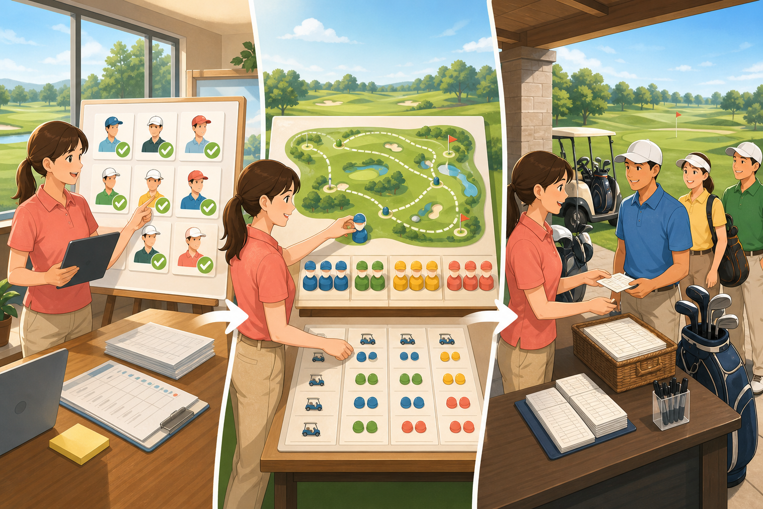 そもそもゴルフコンペの幹事とは？何をする役割か