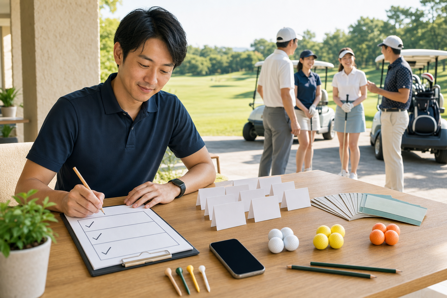 ゴルフコンペ幹事のやり方｜初参加でも回る準備3ステップ