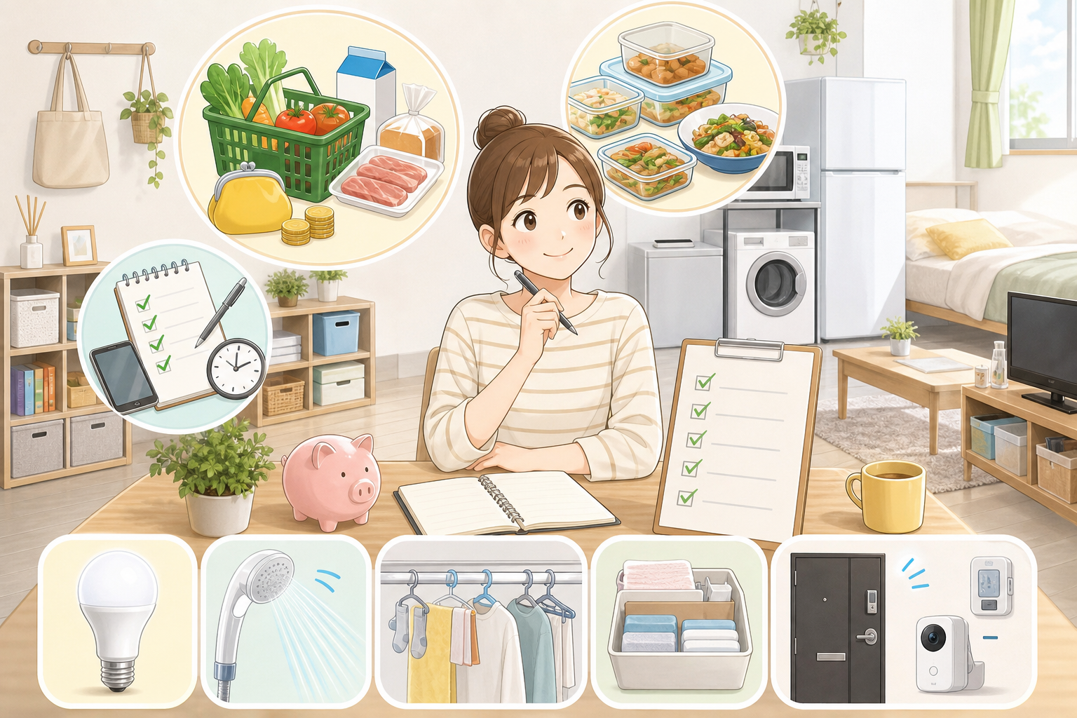 一人暮らしの食費が高くなる主な原因