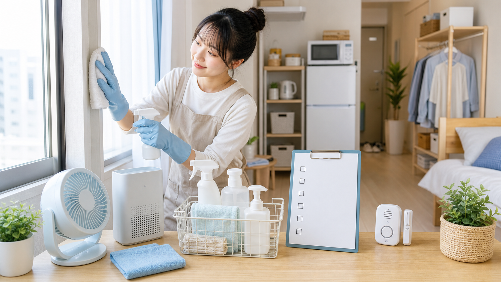 一人暮らしの部屋のカビ対策｜3000円以内で揃う除去と予防の手順