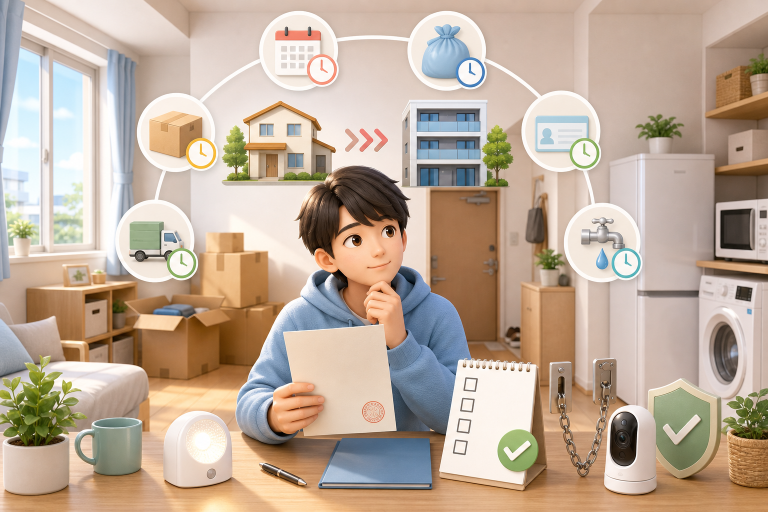 住民票を一瞬移すと何が起きる？同時に走り出す6本のタイマー