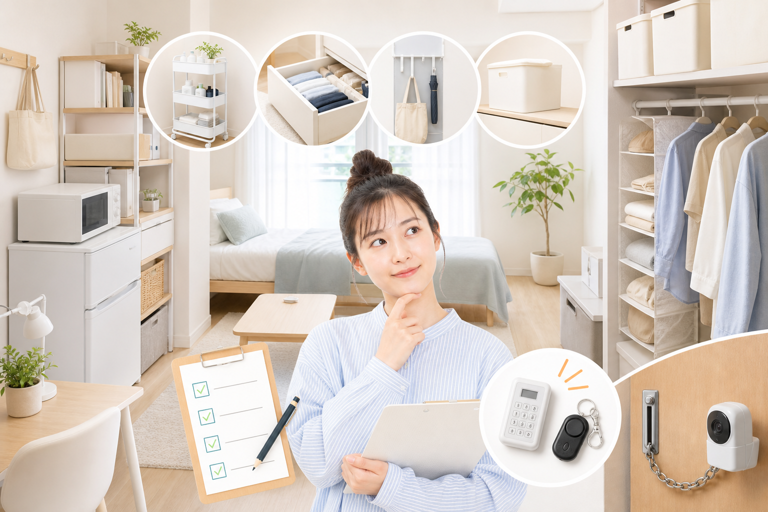狭い部屋の収納アイデア｜一人暮らしで後悔しない選び方とNG例