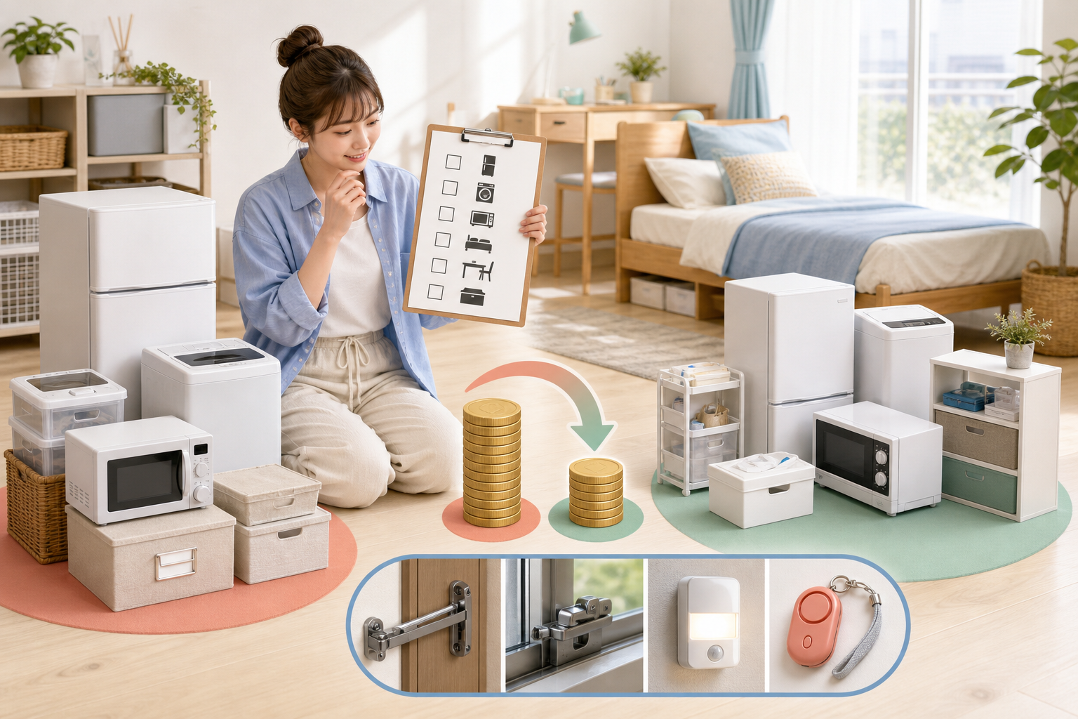 一人暮らし 初期費用の内訳は？どの費目が何ヶ月分か