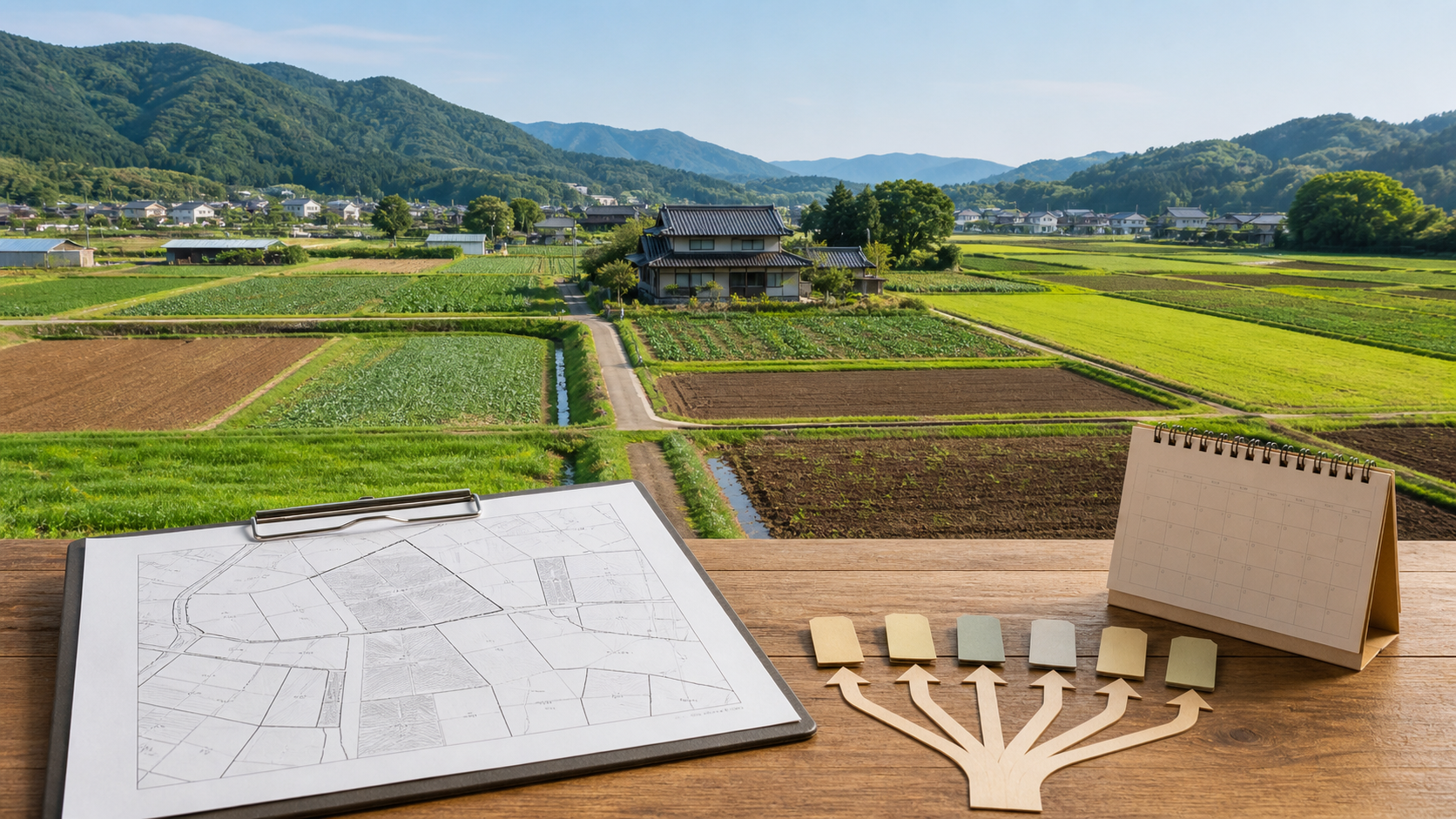 実家の農地を相続｜全筆特定から出口6択まで期限逆算で選ぶ実務ガイド