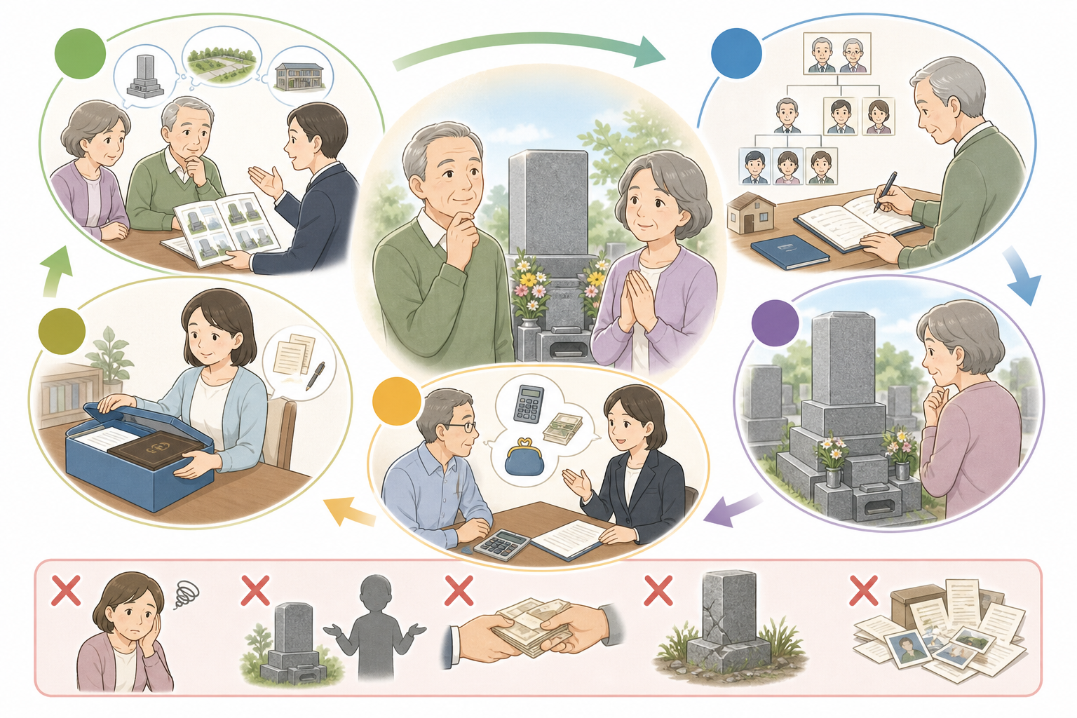 お墓の悩みが生まれる主な原因を深掘り
