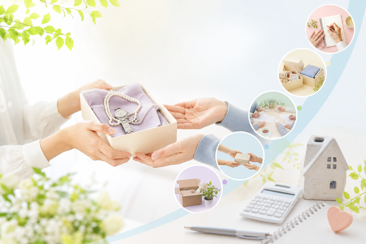 形見分けのやり方5ステップ|時期と贈与税の注意点まで失敗しない完全版