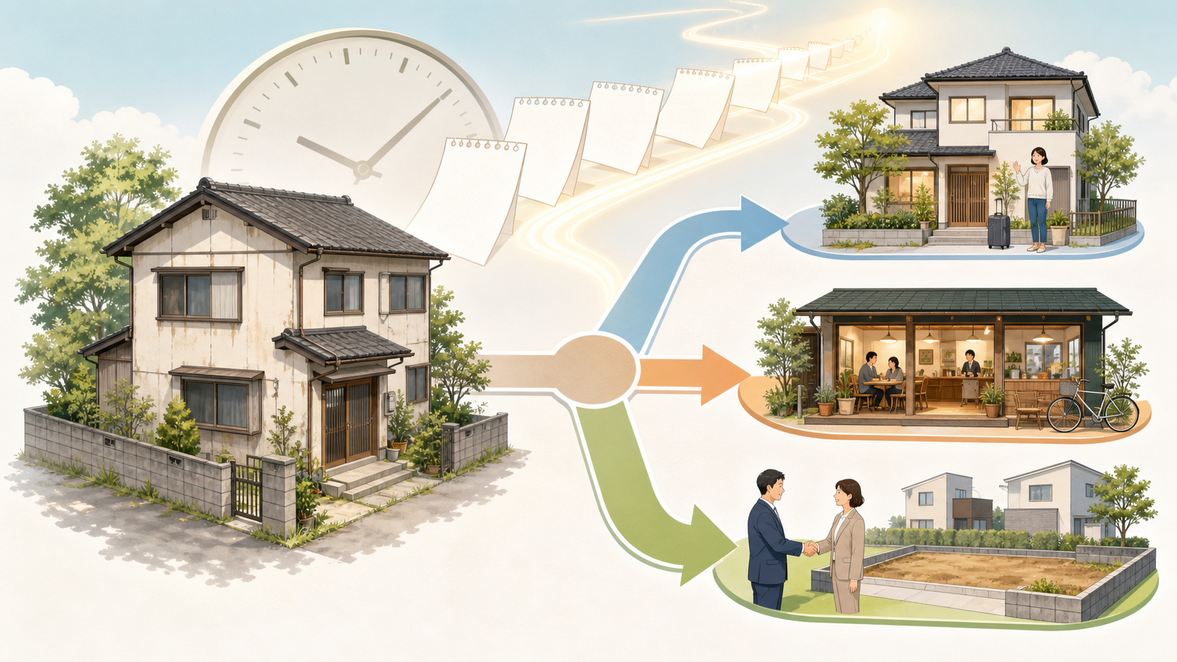 そもそも空き家の活用方法とは?8つの選択肢を比較表で整理