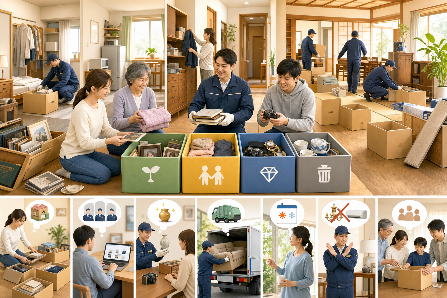 なぜ遺品整理の費用は同じ間取りでも数十万円変わるのか?