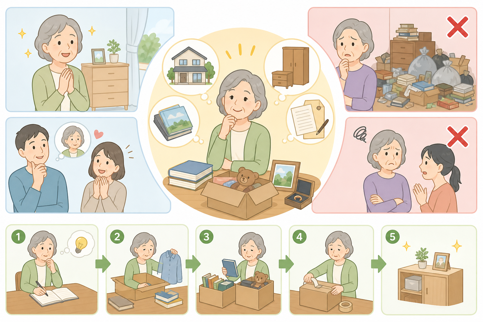 生前整理の仕組みをもう少し詳しく