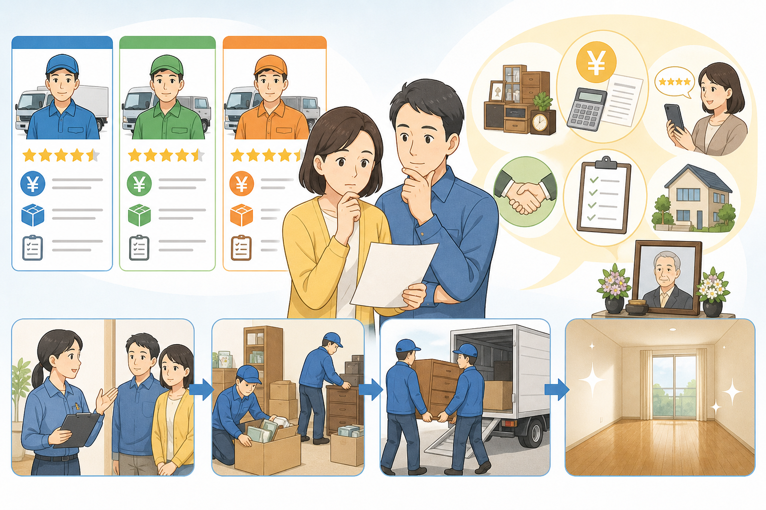そもそも遺品整理業者とは（基礎知識）