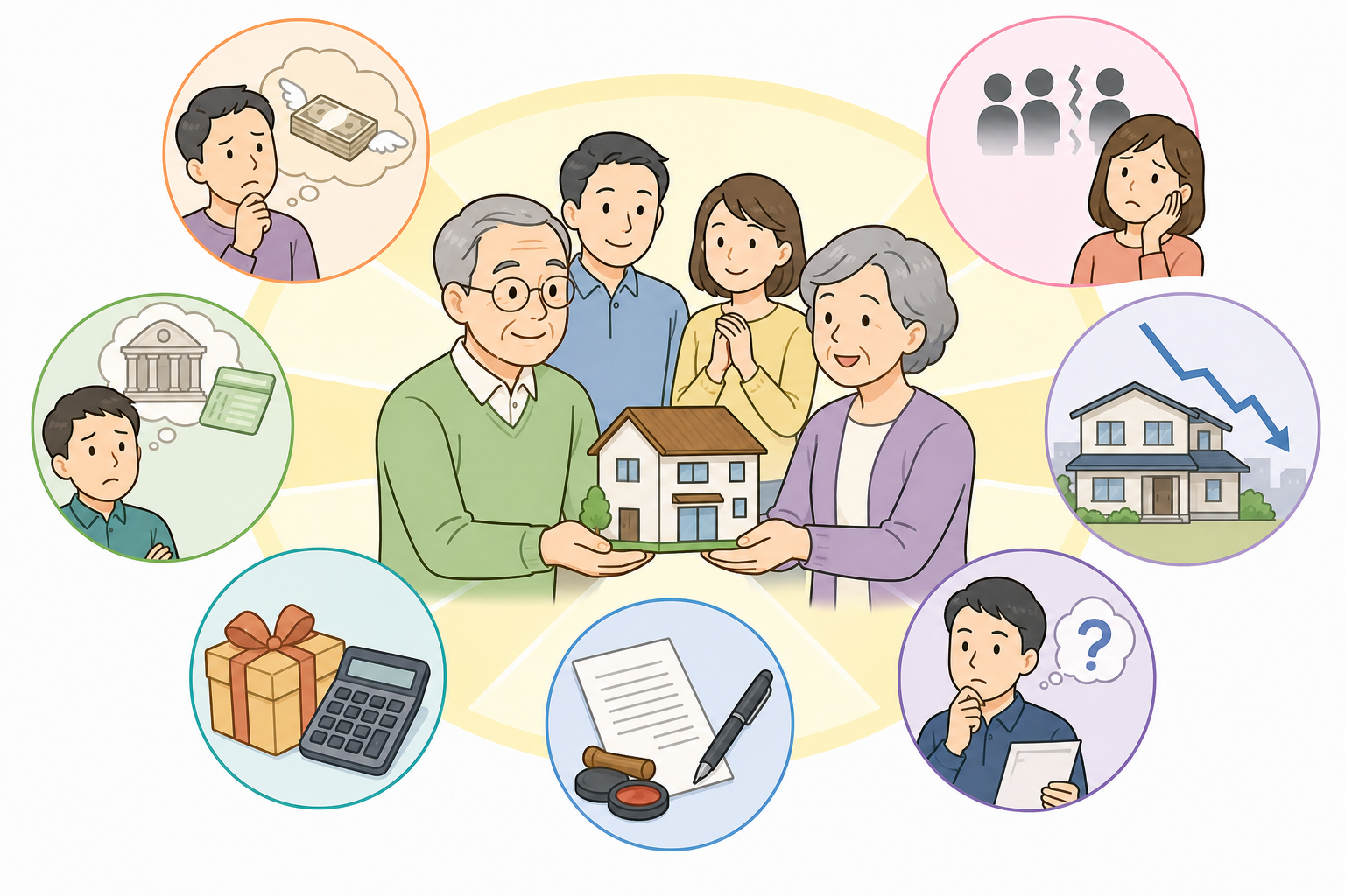 生前贈与で失敗する主な原因を深掘り
