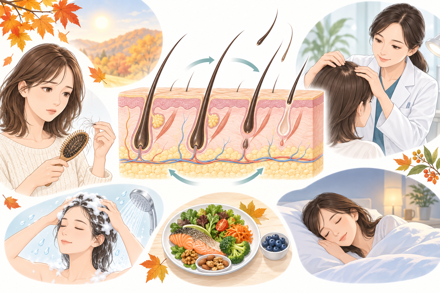 夏の紫外線だけでなく、数か月前の体調変化を振り返る