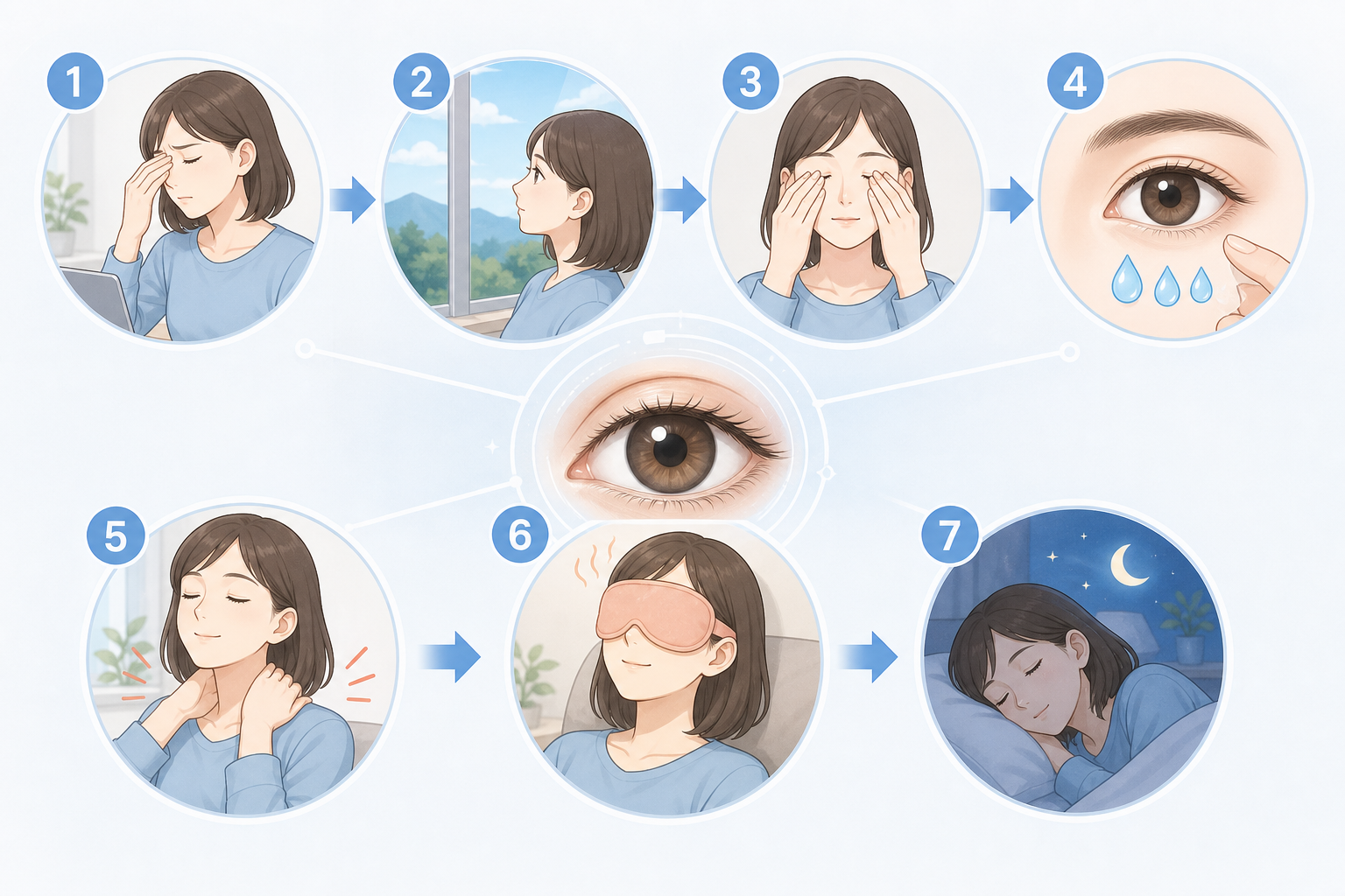 そもそも目の疲れとは｜「眼精疲労」との違い