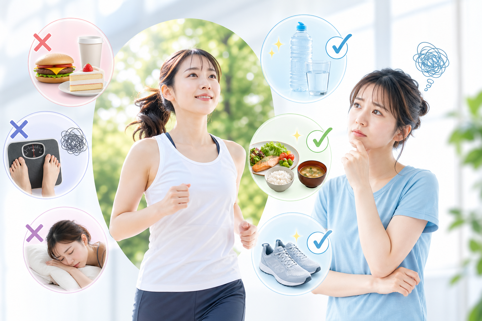 有酸素運動の効果が出ない原因と対策|やってはいけないNG習慣も解説
