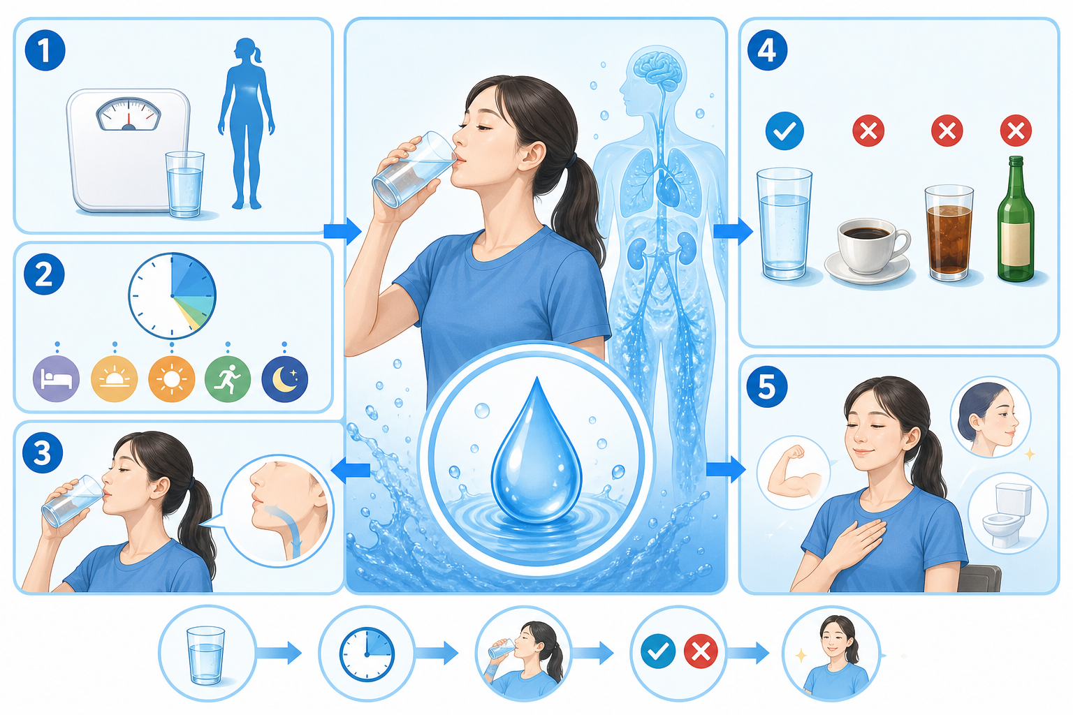 そもそも水分補給とは|体内の水分はどう保たれているか