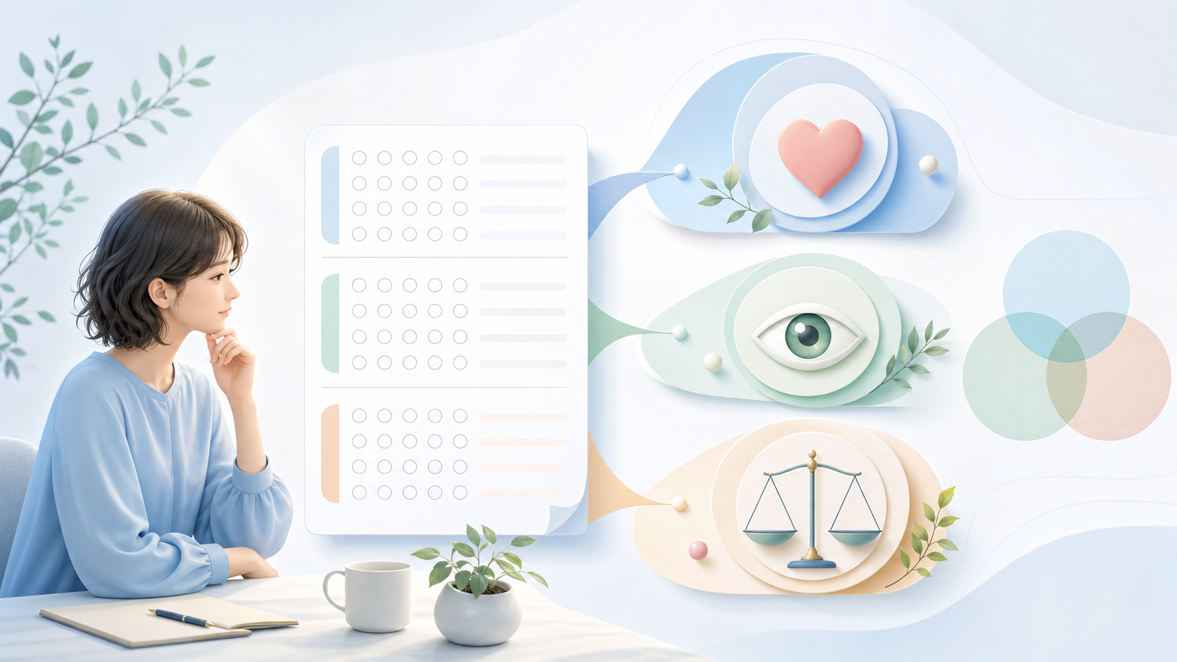hsp 診断テストは何個で判定？｜大人が結果を読み違えない3つの軸