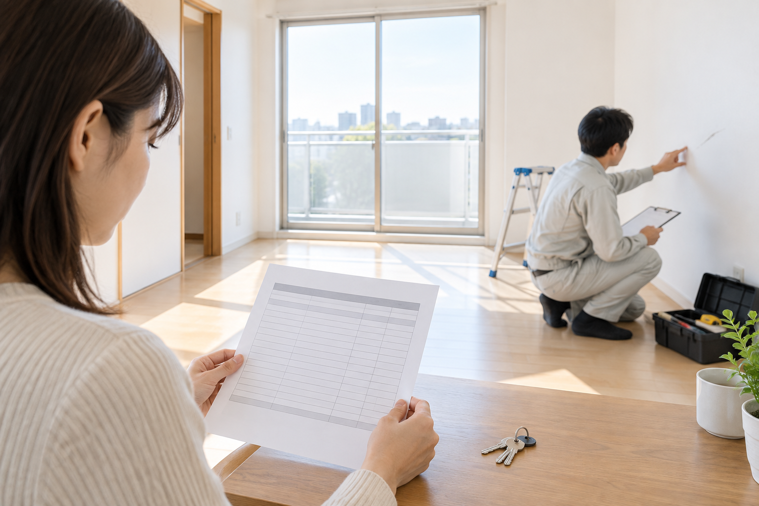 賃貸6年の退去費用｜1円にならない請求行と工賃の見分け方