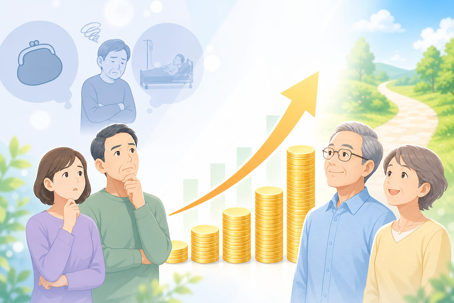 【図解】年金の繰り下げ受給とは？増額率とやってはいけない人の特徴