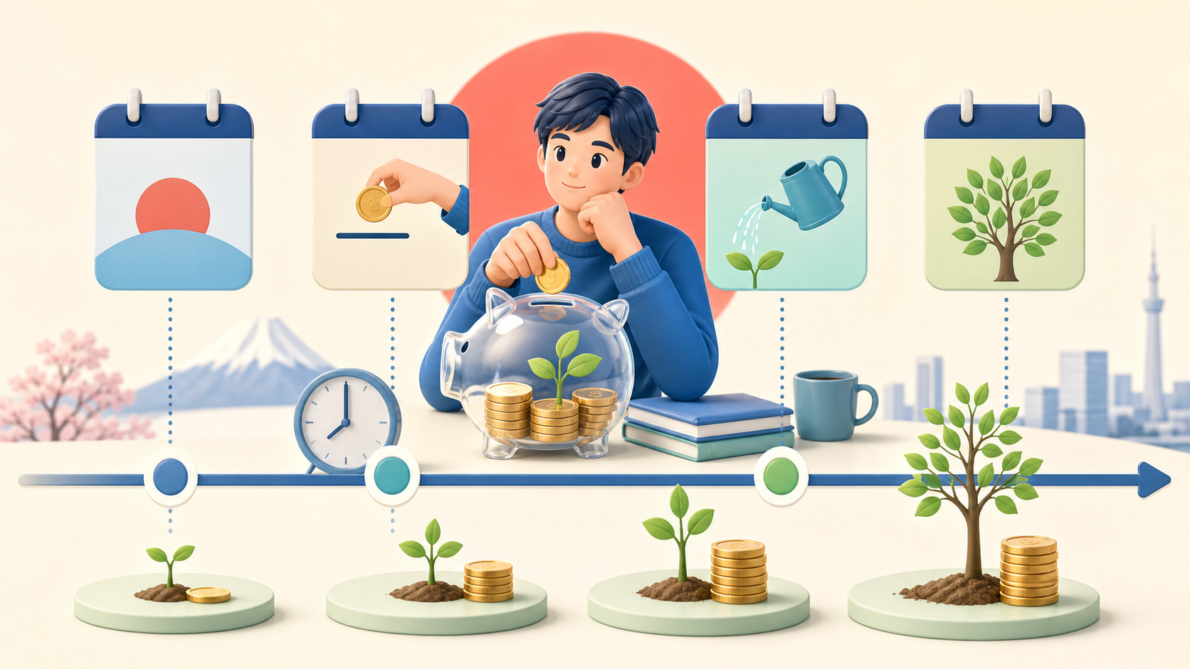 新NISAはいつから始まった?制度そのものの開始日