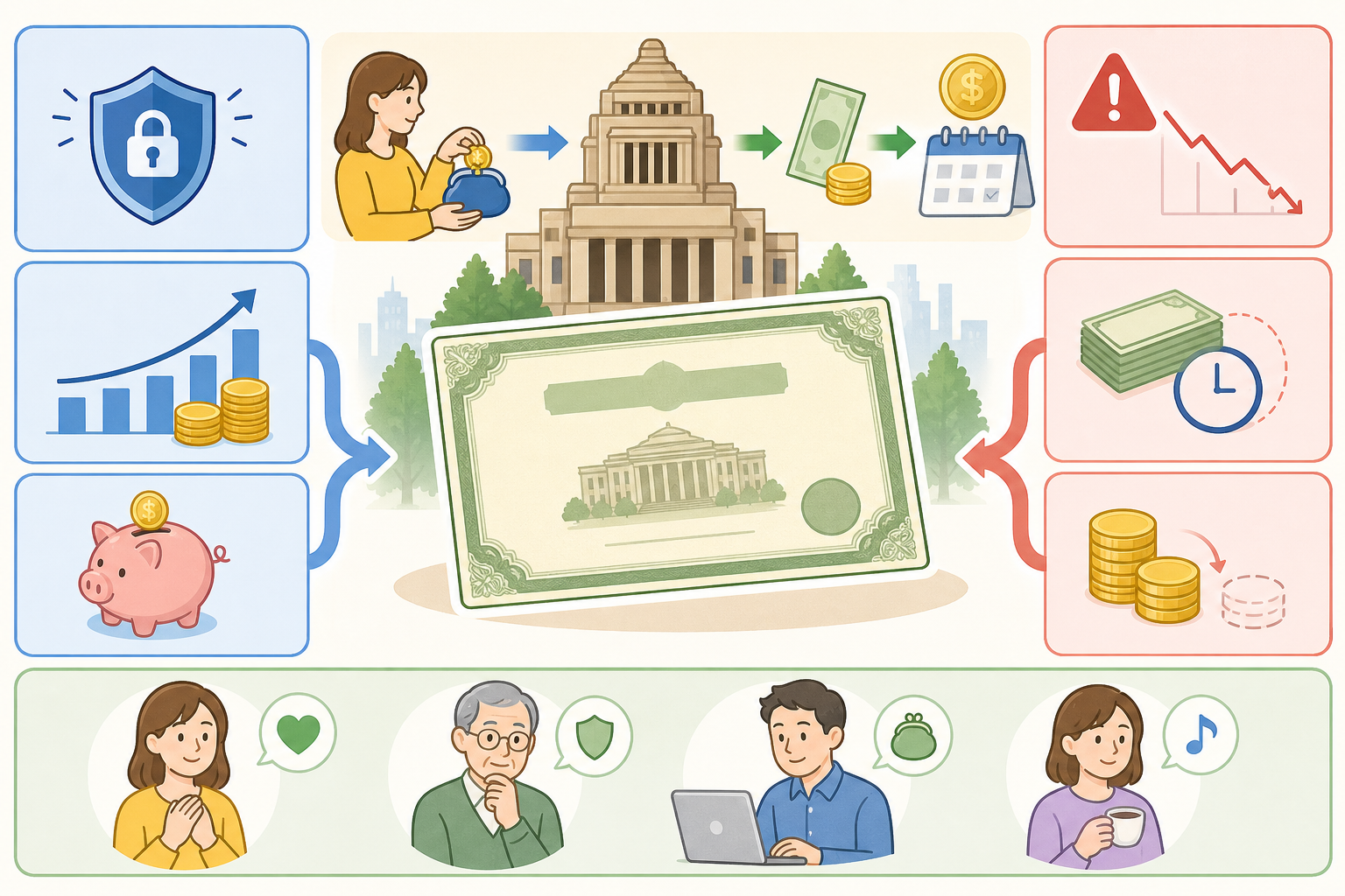 仕組みをもう少し詳しく|お金を貸して利子を受け取る