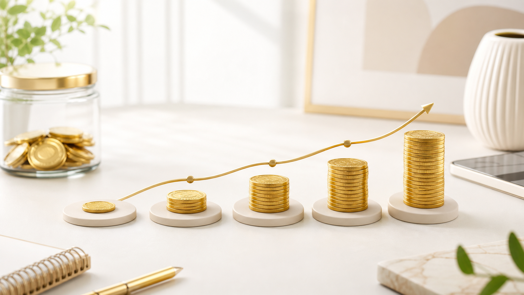 金投資の始め方｜初心者が月1000円から始める5ステップ入門