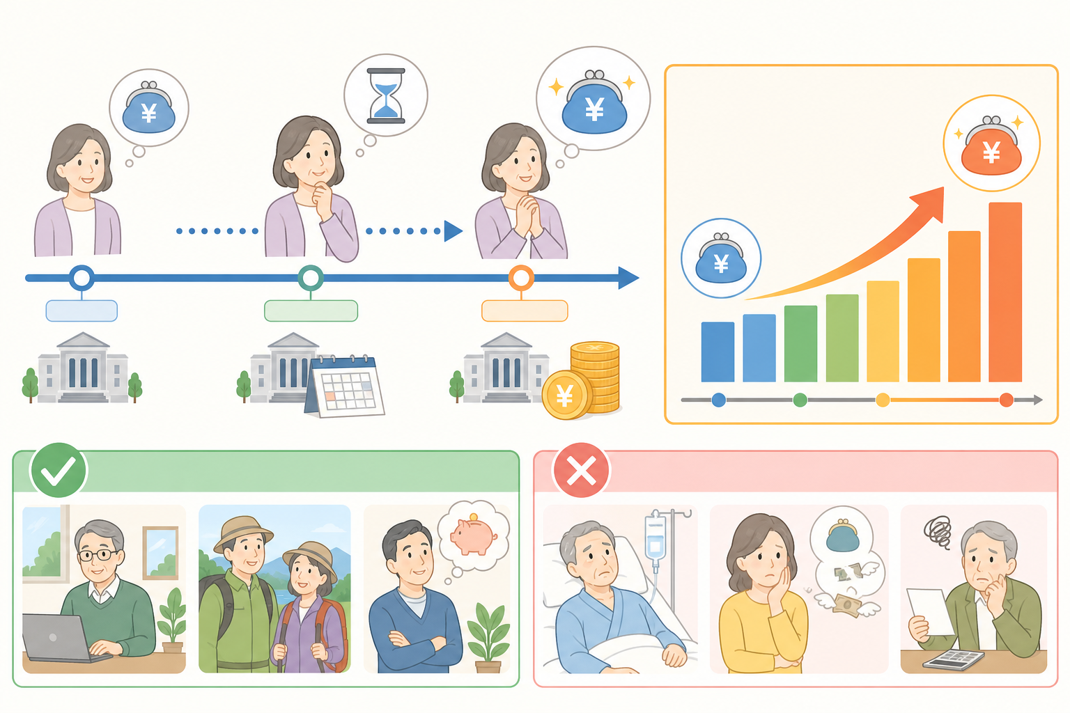 繰り下げ受給の仕組みをもう少し詳しく